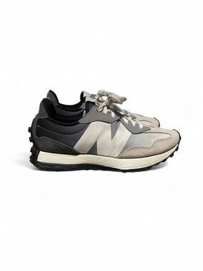 New Balance x FIGS 327 Grey Navy Gradient Sneakers Mens 7.5 Womens 9
